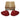 Genuine Honda OEM red side mirror cap covers for Civic Type-R FL5 with packaging.