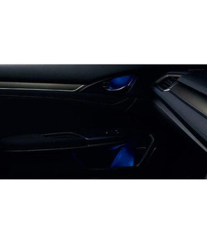 Honda Genuine Inner door handle & door pocket illumination Blue LED Light Kit Civic Type-R FC1 FK7 FK8