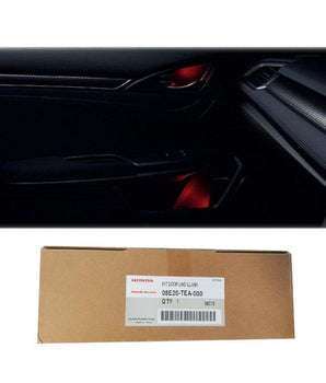 Honda Genuine Inner door handle & door pocket illumination Red LED Light Kit Civic Type-R FC1 FK7 FK8
