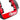 Nissan Nismo Engine Cover Ornament for GT-R R35, featuring black and red finish for bold styling.